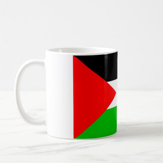 Tasse palestinienne de drapeau (Gauche)