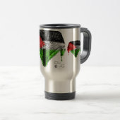 Tasse palestinienne de voyage de drapeau de (Devant droit)