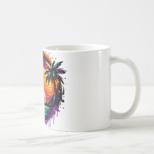 Tasse Palmier Coucher de Soleil Tropical – Vives V