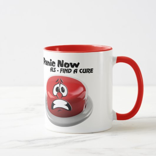 Tasse Panique Maintenant Ringer (Droite)