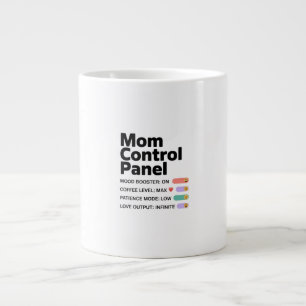 Tasse Panneau de Contrôle Maman Café drôle de fê