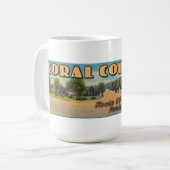 Tasse panoramique de motel de corail de cour (Devant gauche)