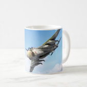 Tasse "PANTHÈRES NOIRES d'art d'aviation d'intrus (Devant droit)