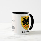 Tasse Panzerschiff Deutschland Mug (Devant droit)