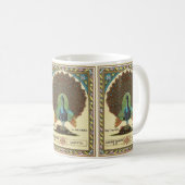 Tasse Paon (Devant droit)