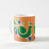 Tasse Paons Dansants (Devant gauche)