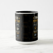 Tasse Papa Drôle | Choses que je fais pendant mon (Centre)