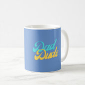 Tasse Papa Mec Background Bleu Clair (Devant droit)