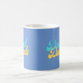 Tasse Papa Mec Background Bleu Clair (Centre)