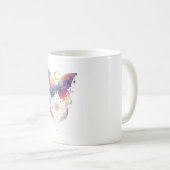tasse papillon brillant (Devant droit)