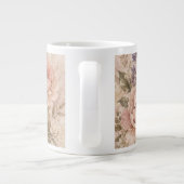 Tasse papillon et fleurs à l'aquarelle (Dos)