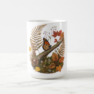 Tasse Papillon Monarque d'Automne Cottagecore Cade