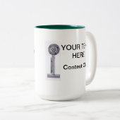 Tasse par radio amateur de club de concours (Devant droit)