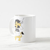 Tasse par radio de lion de premier mai (Devant gauche)