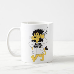 Tasse par radio de lion de premier mai