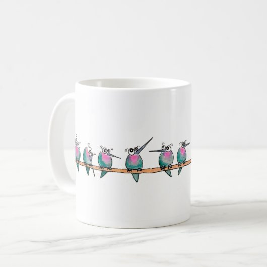 Tasse paranoïde de colibri (Devant gauche)