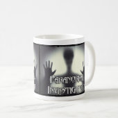 Tasse paranormale de fantôme d'investigateur (Devant droit)