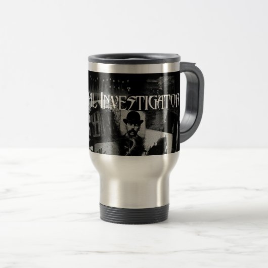 Tasse paranormale de voyage d'investigateur (Devant droit)