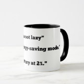Tasse paresseuse (Devant droit)