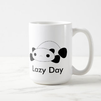 Tasse paresseuse de panda de jour de kawaii mignon