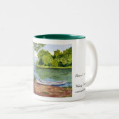 Tasse paresseuse de voyage de canoë de Northwoods (Devant droit)