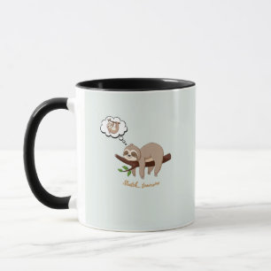 Tasse Paresseux Fainéant – Cadeau Drôle de Vibes R