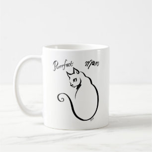 Tasse parfaite tirée par la main unique d'art de