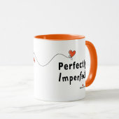 Tasse Parfaitement Imparfait 1B_Mug 11 oz (Devant droit)