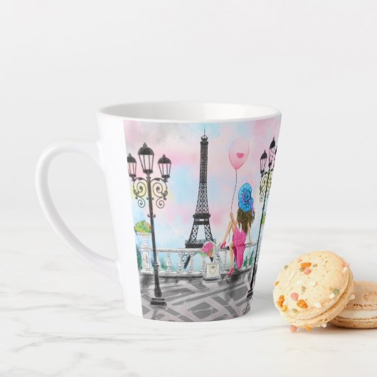 Tasse Paris Latte (En situation)