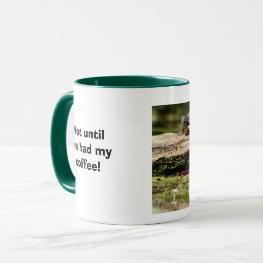 Tasse Pas avant mon café ! (Devant gauche)