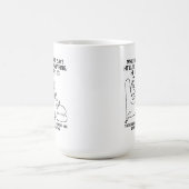 Tasse "Pas Besoin de Lui Rappeler" (Centre)