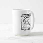 Tasse "Pas Besoin de Lui Rappeler" (Devant droit)