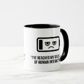 Tasse Pas Plus De Personnes Aujourd'hui (Devant droit)