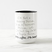 Tasse Pas une personne sociale (Centre)