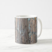 Tasse patinée de bois de construction (Devant droit)