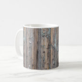 Tasse patinée de bois de construction (Devant gauche)