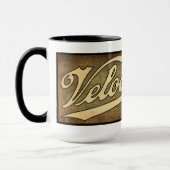 Tasse patinée de Velocette (Gauche)