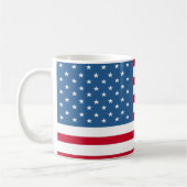 Tasse patriotique américaine de garçon et de fille (Gauche)