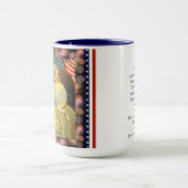 Tasse patriotique de drapeau de Betsy Ross (Centre)