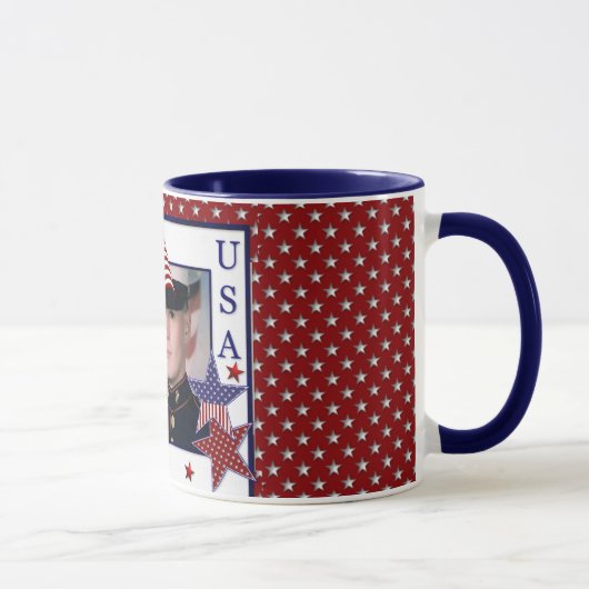 Tasse patriotique de KRW - personnaliser (Droite)