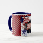 Tasse patriotique de KRW - personnaliser (Devant gauche)