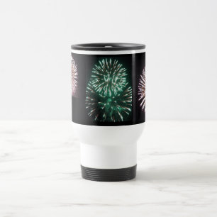 TASSE PATRIOTIQUE MULTICOLORE DE VOYAGE DE FEUX