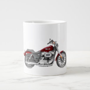 Tasse peinte à la main de brosse d'art de Harley