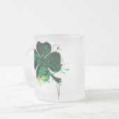 TASSE PEINTE DE TRÈFLE (Devant gauche)