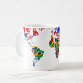 Tasse pendante du monde (Devant gauche)