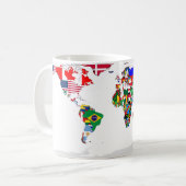tasse pendante du monde (Devant gauche)