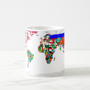 tasse pendante du monde