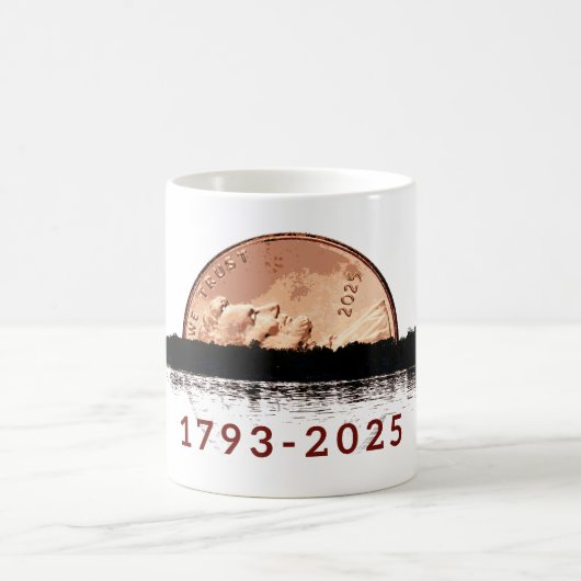 Tasse Penny américain (Centre)