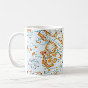Tasse Penobscot-Baie de Blue Hill Maine