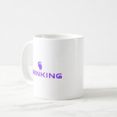 TASSE PENSÉE Classique | Affirmation d'esprit mini (Devant gauche)